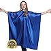 Mane Caper Blue Iridescent Salon Cape with snaps Professional 45 inch X 60 inch Heavy Duty Material Extra Long Durability For Barbershop and Beauty Shop Use Long Lasting and Specialized (NAVY BLUE)