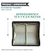 Crucial Vacuum Replacement Vacuum Filter Compatible with Shark HEPA Style Filter Part # XFF80, Foam & Felt Filter Part # XFF80NZ - Fits Shark XHF80, NV-80, UV420, UV440 ? Bulk (3 Filters)
