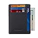 Mens Slim Wallet RFID Front Pocket Wallet Minimalist Secure Credit Card Holder