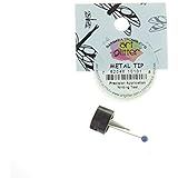 Art Institute Glitter AG Metal tip, 1 Pack, Silver - METALTIP