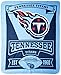 Northwest NFL Tennessee Titans Unisex-Adult Fleece Throw Blanket, 50