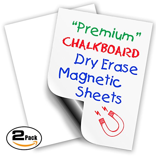 Buy Dry Erase Sheets White Blank 12” x 16” for Refrigerator and More Strong