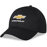 Chevrolet Bowtie Logo Twill Hat - Officially Licensed Adjustable Chevy Cap