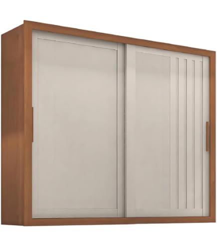 Guarda Roupa Casal com Espelho 2 Portas 6 Gavetas Imperador Plus