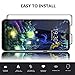 LG V50 ThinQ Screen Protector, KuGi 9H Hardness Bubble Free [Case Friendly] Tempered Glass Screen Protector for LG V50 ThinQ 5G Phone (Balck)