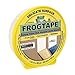 FrogTape Delicate Surface Painters Tape with PAINTBLOCK, 1.5 Inch Wide (1.41 In. x 60 Yds), Low Adhesion, Ideal for Freshly Painted Walls, Trim & Surfaces, Yellow, 1 Roll (280221)