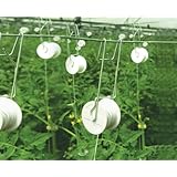 growbiggerplants RollerHook Tomato and Vine Crop Trellis (50 Pack) - EBook Included