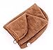 Shintop Sweet Type Dry Hair Cap Sweet Superfine Fiber Soft Towel Bath Head Wrap Turban (Coffee)
