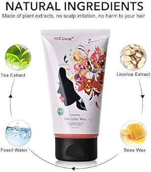 Fun Temporary Hair Color Wax Hair Dye Wax Hair Styling Coloring Wax For Halloween Wash Off Easily Fast Coloring On Zero Damage To Hair Orange Buy Online At Best Price In