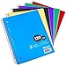 3-Subject Spiral Notebook - Writing Materials For Kids And Adults – 6 Pack Color May Vary - Office Products School Supplies - By Kidsco