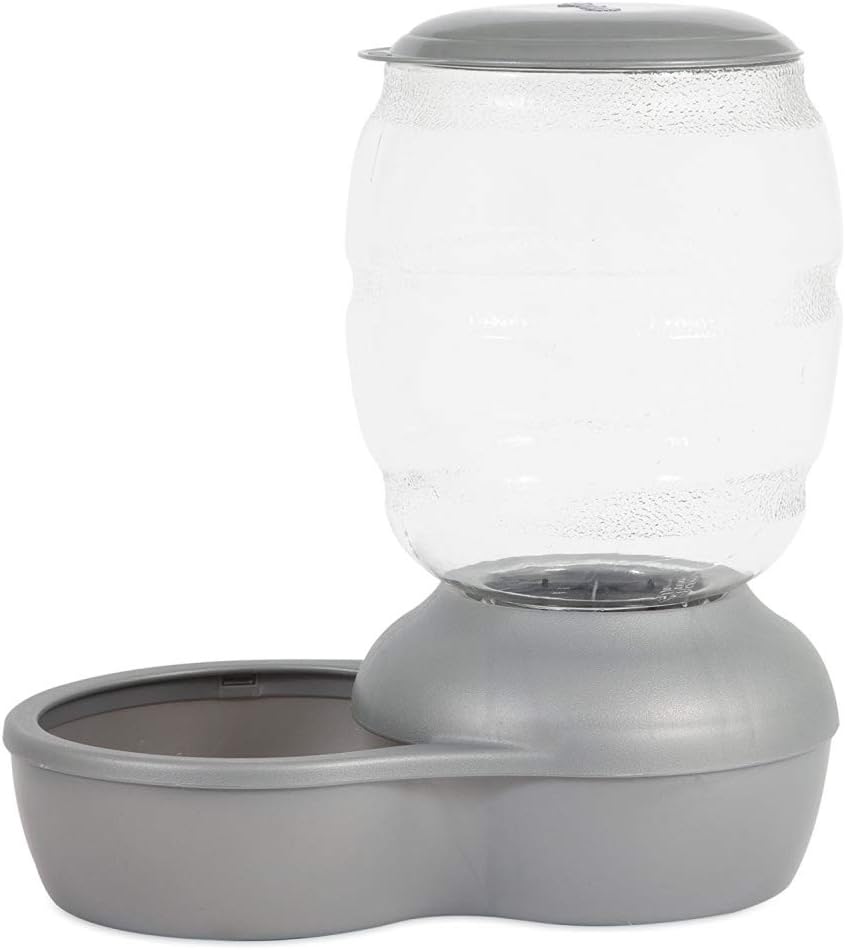 Pet Supplies : Petmate Replendish Feeder with Microban Automatic Cat and Dog Feeder 4 Sizes Available : Pet Self Feeders : 