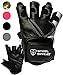 Weightlifting Gloves - Best for Workout Gym Fitness Training and CrossFit – Made for Men and Women who love Lifting Weights and Exercise (Leather SCARR, Black XXL)