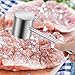Heavy Duty Meat Hammer Dishwasher Safe Rust-proof 304 Stainless Steel Meat Pounder & Meat Tenderizer for Tenderizing & Pounding Meat