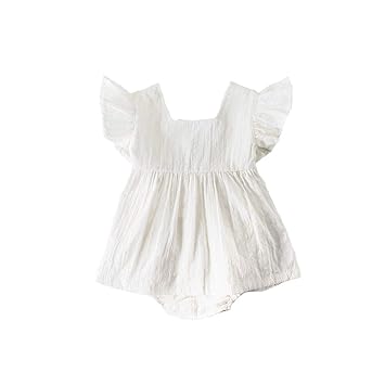 Amazon Zooarts ベビー服 ロンパース 女の子 春夏 新生児服 袖なし