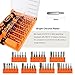 LETSCOM 52 in 1 Steel Precision Screwdriver Set, Professional Electronics DIY Repair Tool Kit for Quadcopters,Macbook,Xbox,PC,Laptop