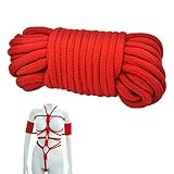 ULTRA DNA TM 32-foot 10m Long Japanese Bondage Rope Flirting Toys Red