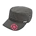 Jeep Unisex Star Print Adjustable Military Cap Hat (Olive Green, Free Size)
