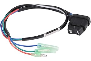 Aramox Power Tilt Switch, Power Boat Tilt Trim Switch Assembly for Outboard Remote Control Box