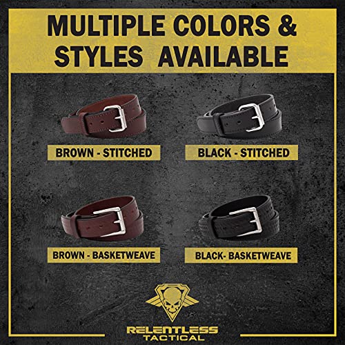 Relentless Tactical The Ultimate Concealed Carry CCW Leather Gun Belt