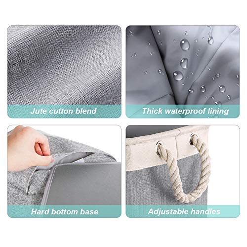 JOMARTO 2 Pack Laundry Basket with Handles for Laundry Hamper Collapsible Linen Hamper Laundry Stora - //medicalbooks.filipinodoctors.org