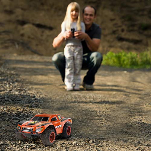 RC Cars for Kids - 2 Rechargeable Batteries 40mins Play Time 2.4 GHZ Remote Control Off Road Monster RC Trucks, Waterproof High Speed 20KM/H 1:22 Scale RC Car | Best Toys Gift for Boys, Girls - Thumbnail 5
