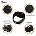 JBM Weight Lifting Belt 3 Size - Gym, Fitness, Crossfit, Bodybuilding Workout Belt Olympic Lifting Wraps Weighted Dip Belt (Black, M: 30