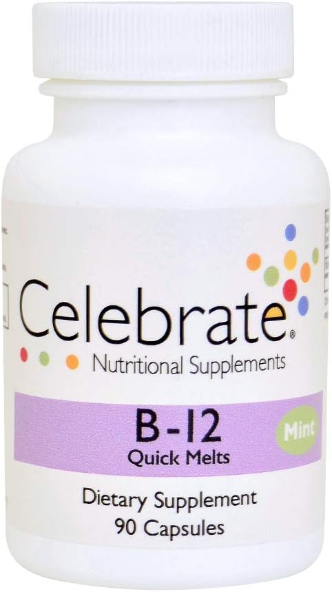 Celebrate Vitamins B-12 - Mint - 90 Count