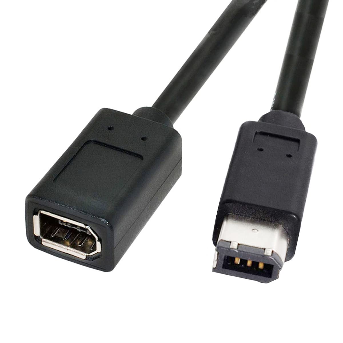 CY IEEE 1394 6Pin Female to 1394a 6Pin Male Extension Data Video Capture Card Firewire 400 to 400 Cable 20cm