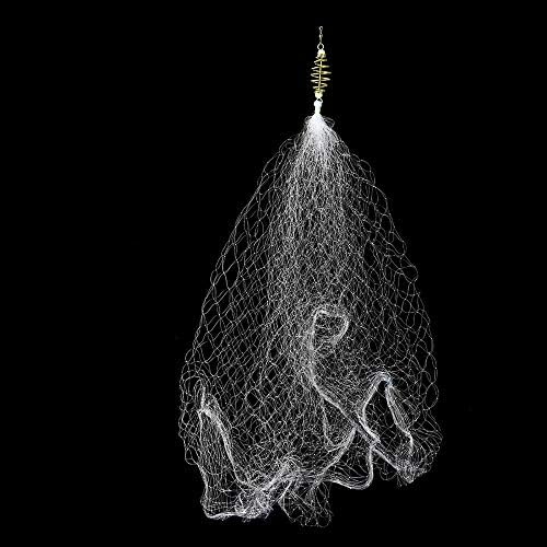 BYWWANG Fishing Sticky Net with Night Luminous Beads Ball Bearing Solid Ring Fishing Connector Freshwater Fishing Tools Appliance