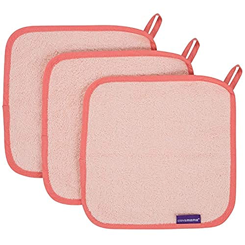 Clevamama Bamboo Baby Washcloths Set (3 Pk) Pricepulse
