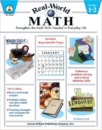 Real-World Math: Strengthen The Math Skills Needed In Everyday Life, Grades 1-2: Susan Carroll, Van Harris, Jon Nawrocik: 9781594410529: Amazon.com: Books