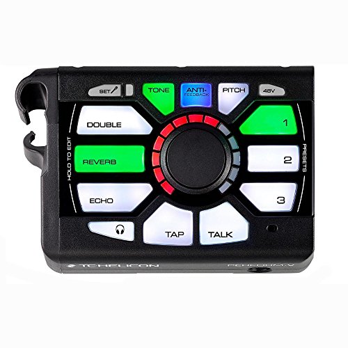 TC-Helicon Perform-V Vocal Multi-effects Processor with 1 Year EverythingMusic Extended Warranty Free
