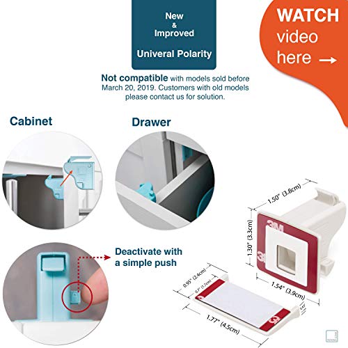 roving cove magnetic cabinet locks