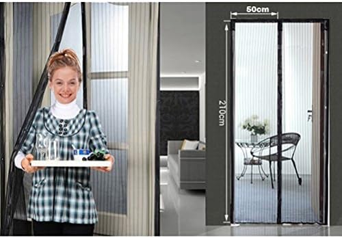 Sinospore Magnetic Screen Door Walk Thru Screens Mesh Curtain Keeps Bugs Mosquitoes Out Pet Friendly Screen Size 36'' X 80''