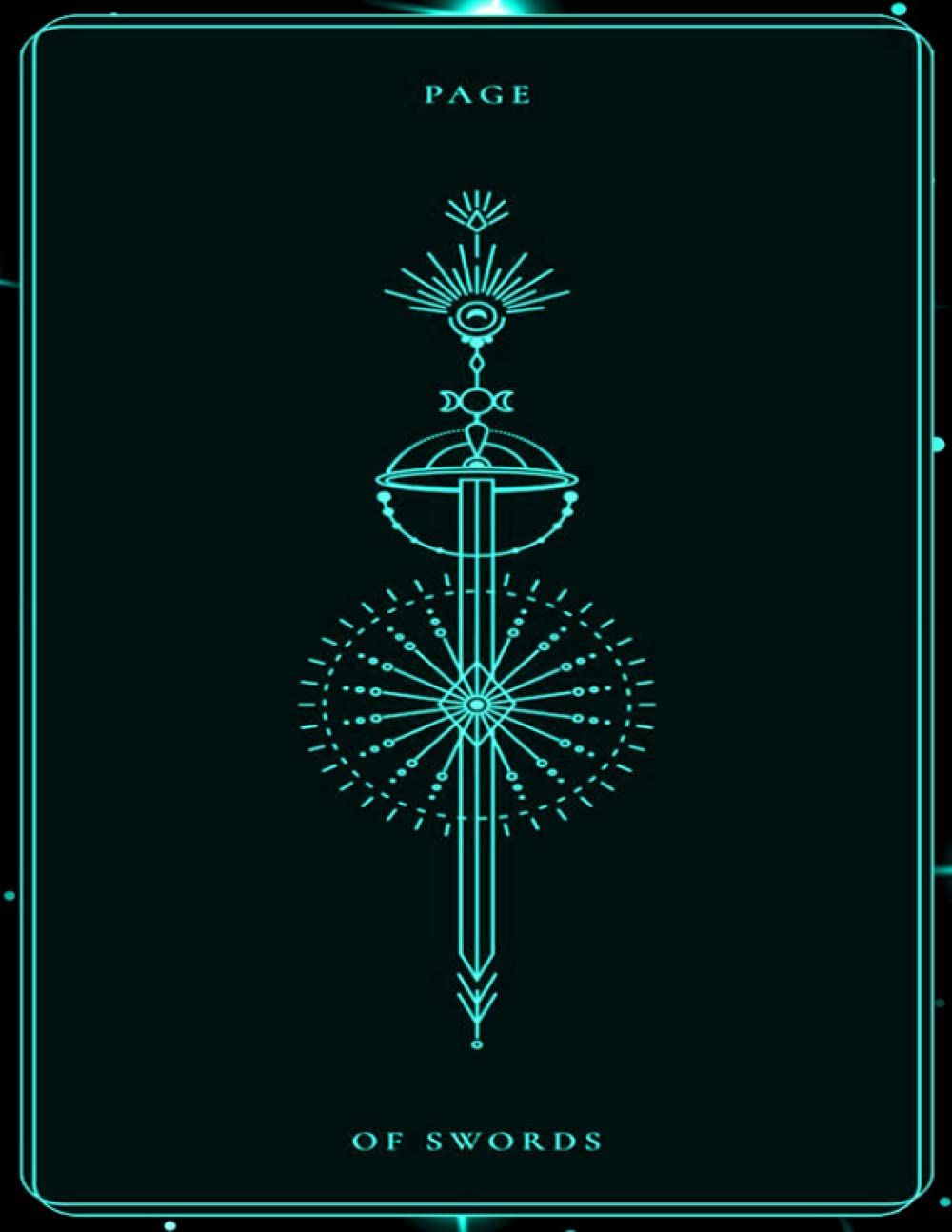 Page of Swords: Cyan Tarot Card, Tarot Card Journal, Divination Journal,  Magic Reading Journal, Witchcraft Supplies, Mystical Journal, Fortune  Telling Journal, Tarot Journal, Big Tarot Card Journal: Cyan, Taria:  9798507299058: Amazon.com: Books