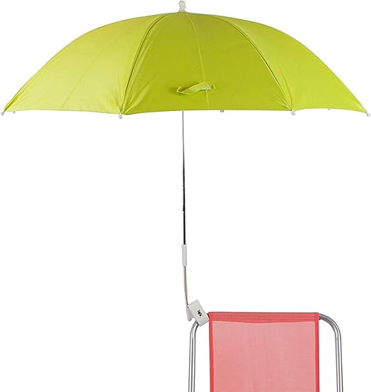 H HANSEL HOME Sombrilla para Silla Playa 120cm Protección UV - Verde: Amazon.es: Jardín