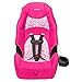 Cosco – Highback 2-in-1 Booster Car Seat – 5-Point Harness or Belt-positioning – Machine Washable Fabric , Ava