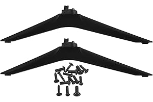 TOBBOMEY 2pcs TV Stand Replacement Legs Compatible with Hisense TV 60/65in Flat Screen Mount Stand Base Support Feet for Livi
