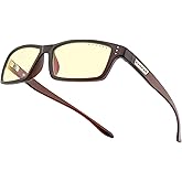GUNNAR Optiks RIO-00201 Riot Computer Glasses, Block Blue Light, Anti-Glare, Minimize Digital Eye Strain, Prevent Headaches, 