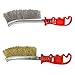MonkeyJack Heavy Duty Multi Purpose Hand Wire Brush Rust Paint Metal Remover Craft Tool