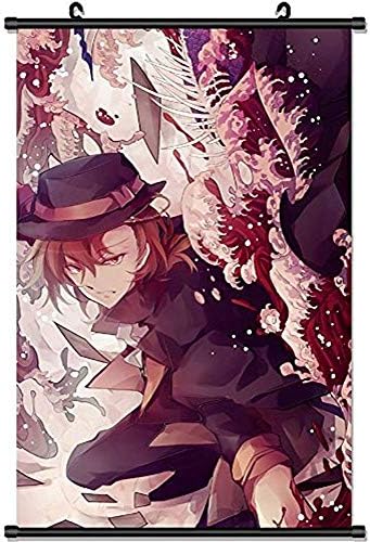 XWOGAG Wall Scroll Poster Fabric Printing For Anime Bungou Stray Dogs Chuuya Nakahara S