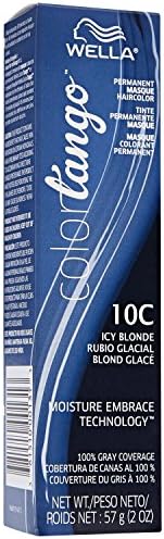 Wella 10C Icy Blonde Permanent Masque Hair Color 10C Icy Blonde