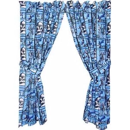 Classy Joint Star Wars The Clone Wars Curtains Drapes Window Panel
