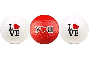 EnjoyLife Inc Love You w/Red Heart Golf Ball Gift Set