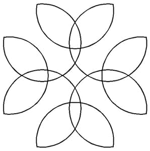 amazoncom quilting creations laurel block quilt stencil 5