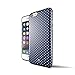 iPhone 6 case for girls, Akna Stylish Guardian Series Hard Case + Soft TPU Rubber Frame Hybrid Impact Cover for iPhone 6 [Retail Packing]*[Navy Blue Stripe](U.S)