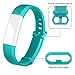 iGK Replacement Bands Compatible for Fitbit Alta and Fitbit Alta HR, Newest Adjustable Sport Strap Smartwatch Fitness Wristbands Teal Small
