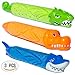 Water gun - Best 3 Guns Pack Kids Pump Foam Blaster Soaker - Top Summer Beach Lake and Backyard Pool Toys - Age 3-10 - Boys and Girls - Prime