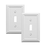 OKAWYC Single Toggle Light Switch Cover Adler Metal