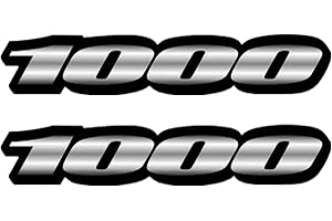 Awonderful Motorcycle Fairing Sticker Decal, Reflective Vinyl Decal for GSXR1000 with Strong Stickiness 1000 (Grey)